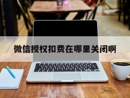 微信授权扣费在哪里关闭啊