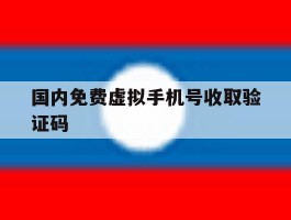 国内免费虚拟手机号收取验证码