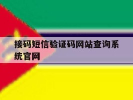 接码短信验证码网站查询系统官网
