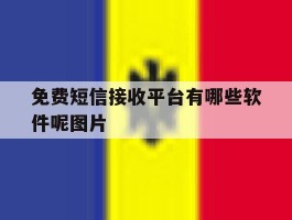 免费短信接收平台有哪些软件呢图片