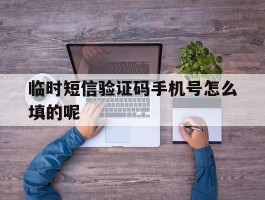 临时短信验证码手机号怎么填的呢