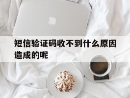 短信验证码收不到什么原因造成的呢