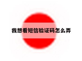 我想看短信验证码怎么弄