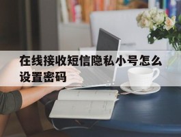 在线接收短信隐私小号怎么设置密码