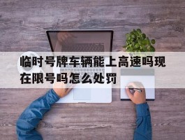临时号牌车辆能上高速吗现在限号吗怎么处罚
